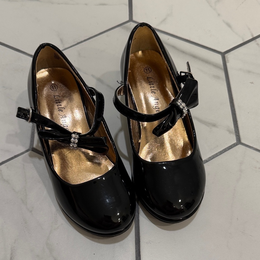 Black Kids Shoes